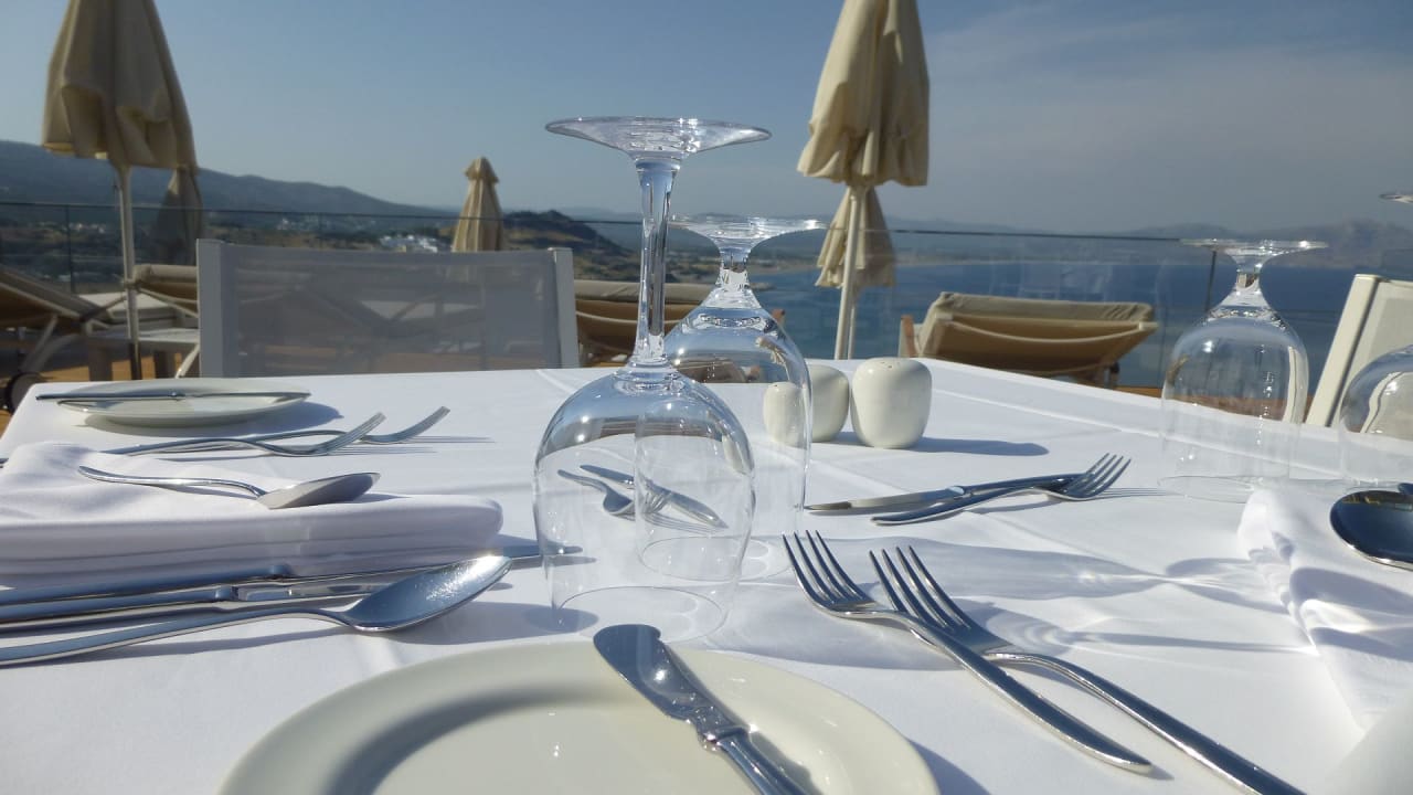 Restaurant Lindos Blu, Luxury Hotel & Suites - Adults only