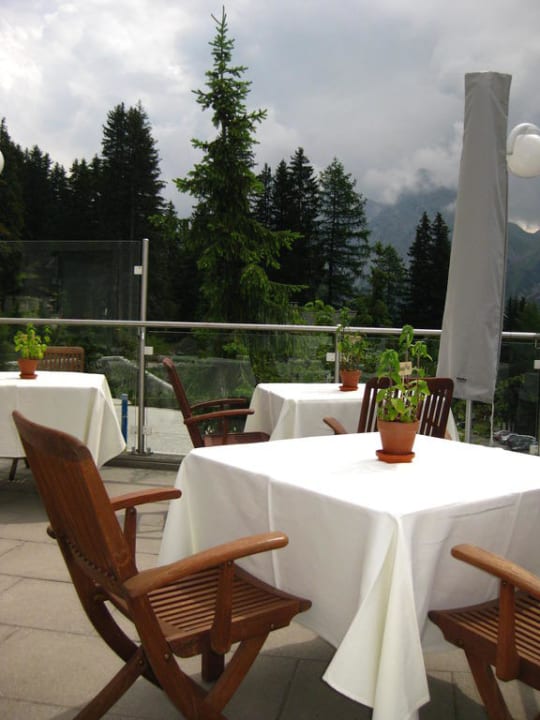 Terrasse Tschuggen Grand Hotel Arosa
