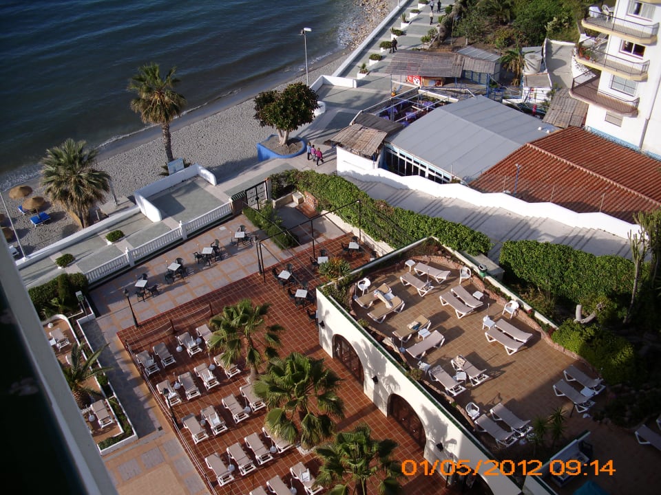 Ausblick vom Balkon Hotel Riu Monica - Adults only