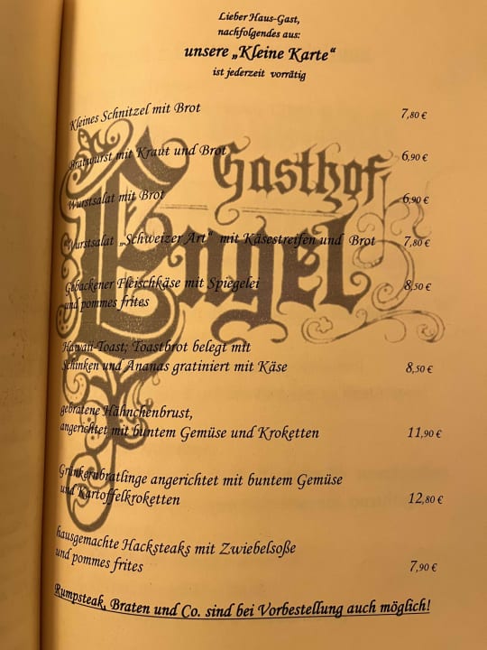 Gastro Gasthof Engel