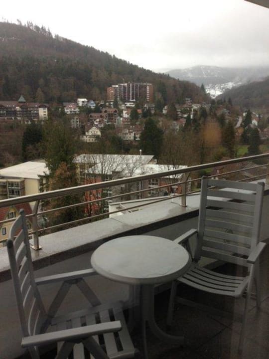 Blick vom Balkon Hotel Schwarzwald Panorama
