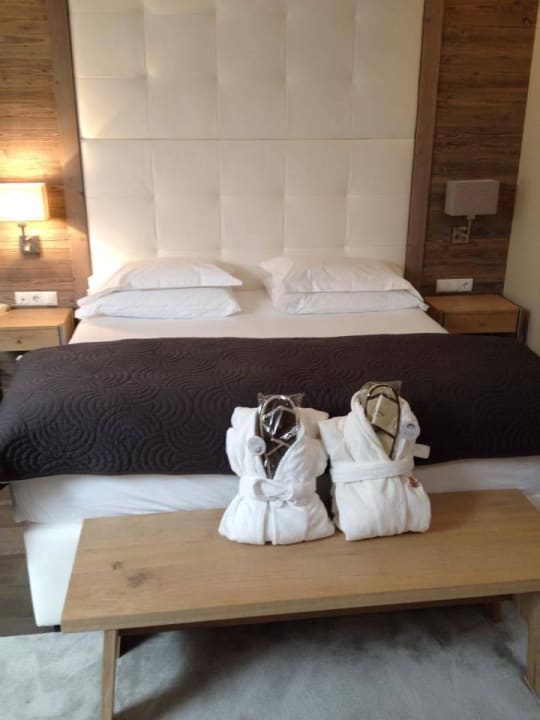 Das Bett war supergemütlich! Quellenhof Luxury Resort Passeier