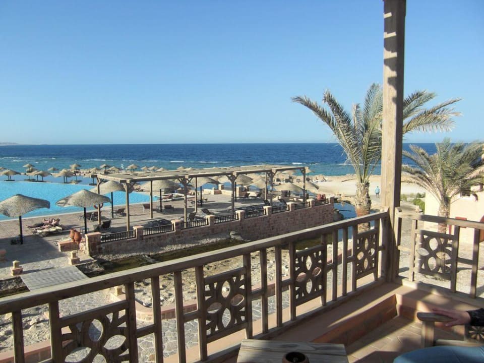 Blick vom Balkon Radisson Blu Resort, El Quseir