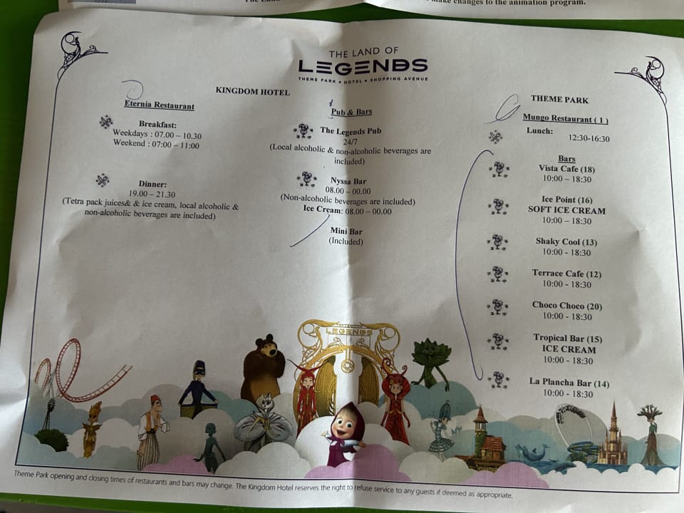 Sonstiges The Land of Legends Kingdom Hotel