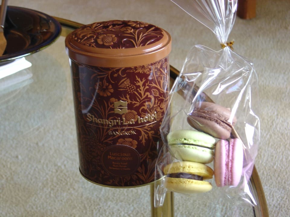 Kleine Leckereien zur Begrüßung Shangri-La Hotel, Bangkok
