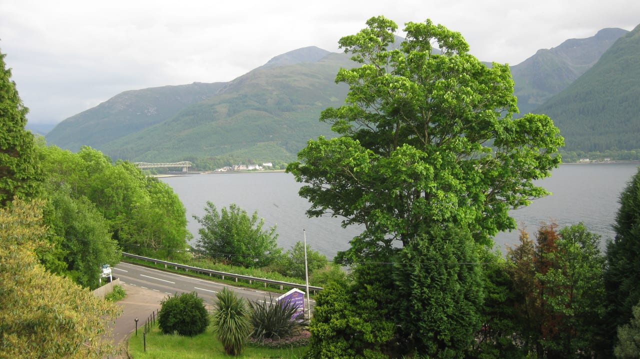 Herrlicher Ausblick auf den See Hotel The Lodge On The Loch