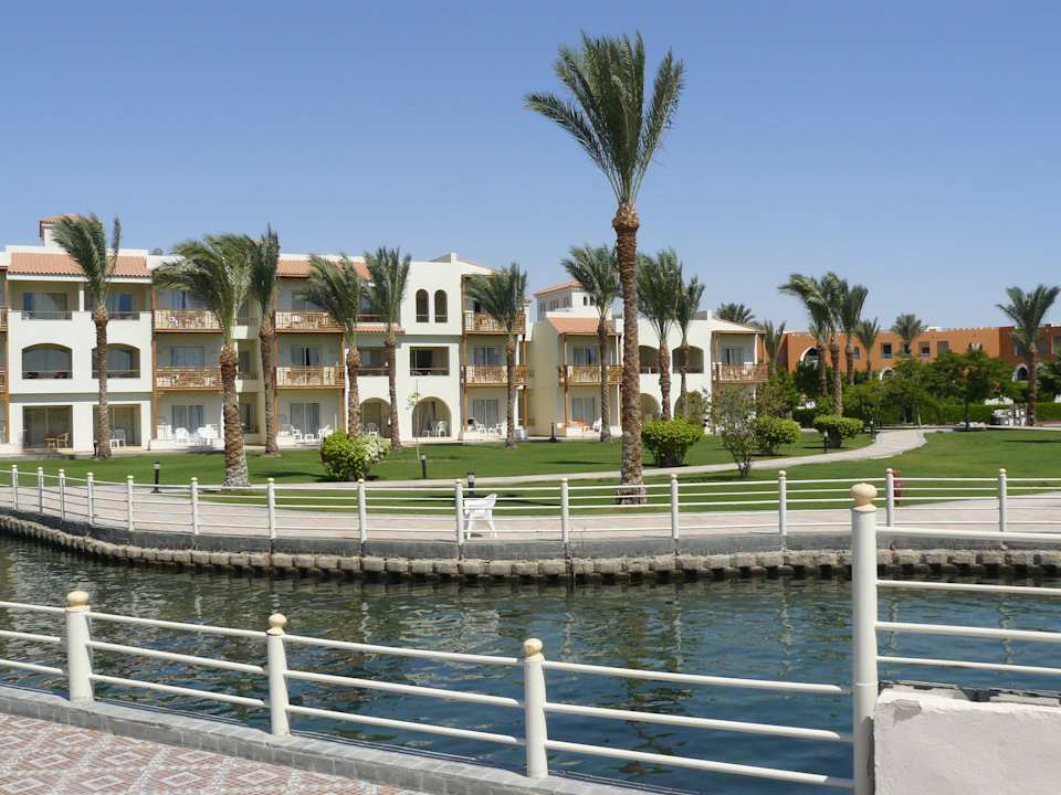 Hintere Lagunenansicht Pickalbatros Dana Beach Resort - Hurghada