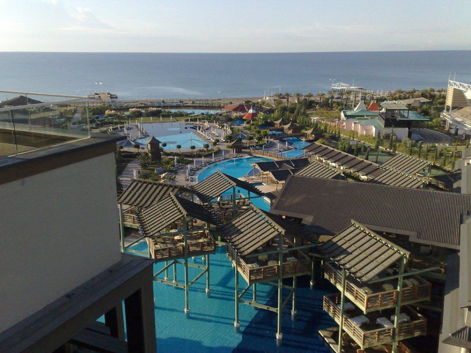 Ausblick vom Balkon Limak Lara Deluxe Hotel & Resort