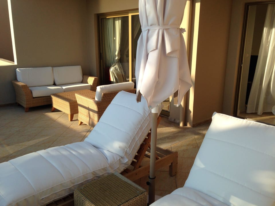 Große Terrasse Juniorsuite Nr 31 Sani Asterias