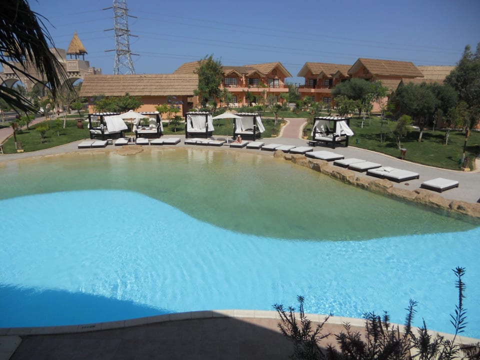 Ein kleines Stück vom Hauptpool Pickalbatros Jungle Aqua Park Resort - Neverland Hurghada