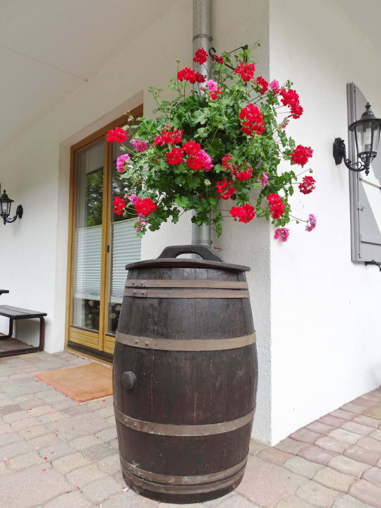 Detail bij het appartementencomplex Landhof Ellmau