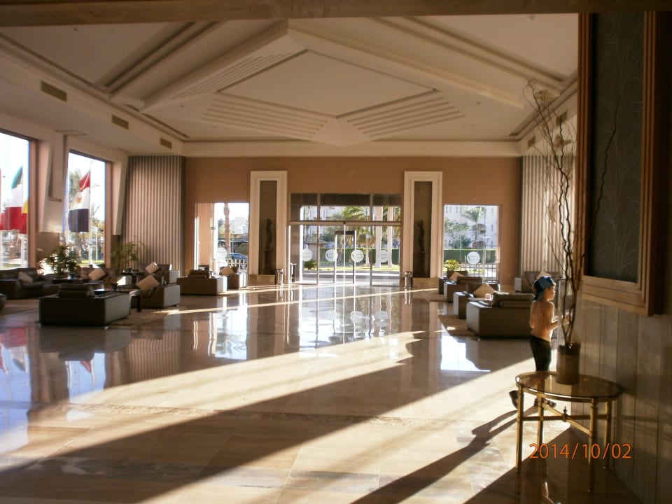 Der Eingangsbereich Beach Albatros Resort