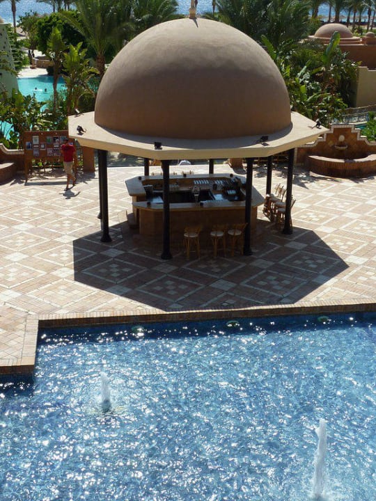 Blick aufs Grand Café Grand Makadi