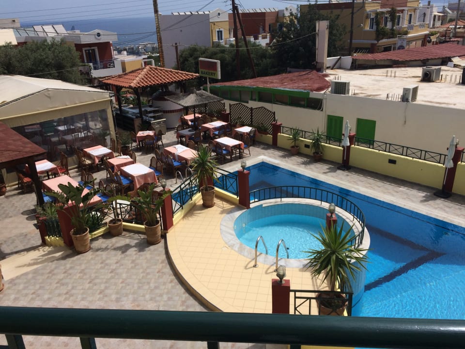 Ausblick Hotel Ariadni Palace