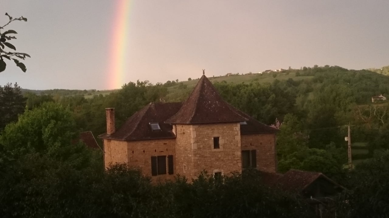 Außenansicht Hotel La Bastie D'Urfé