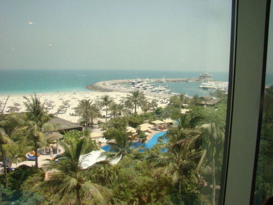 Blick aus dem Zimmer Jumeirah Beach Hotel