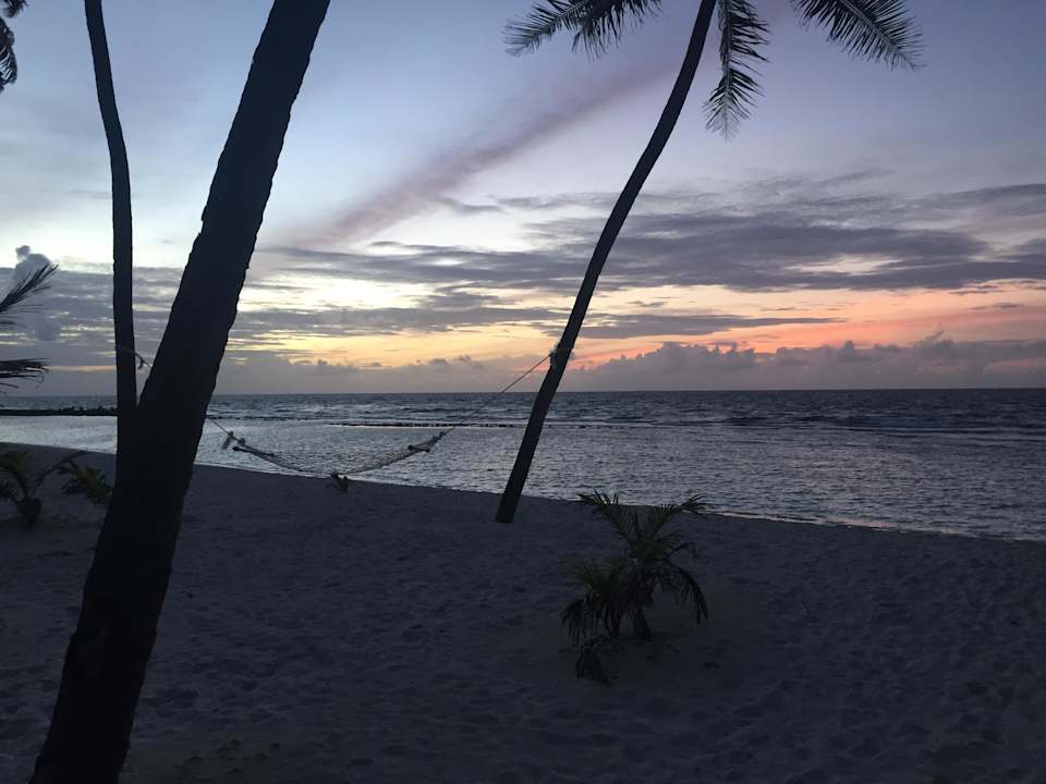 Strand Nordseite, Sonnenuntergang Kuredu Island Resort & Spa