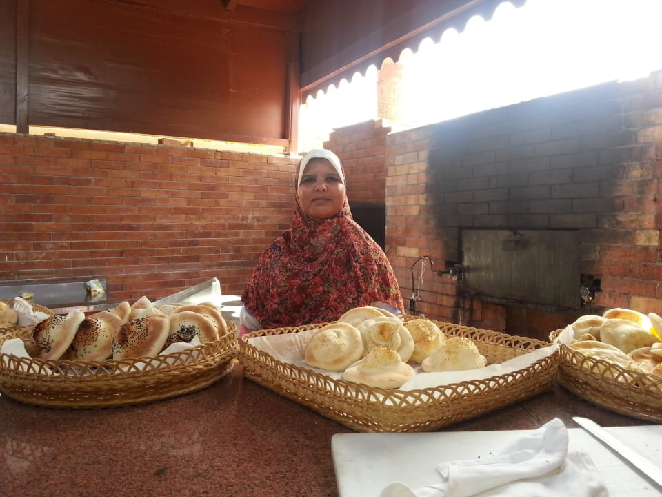 Frisch gebackenes Brot zu jedem Mittagessen Utopia Beach Club