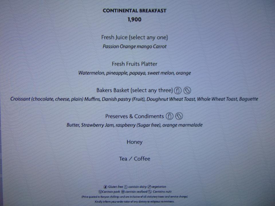 Gastro Crowne Plaza Nairobi Airport