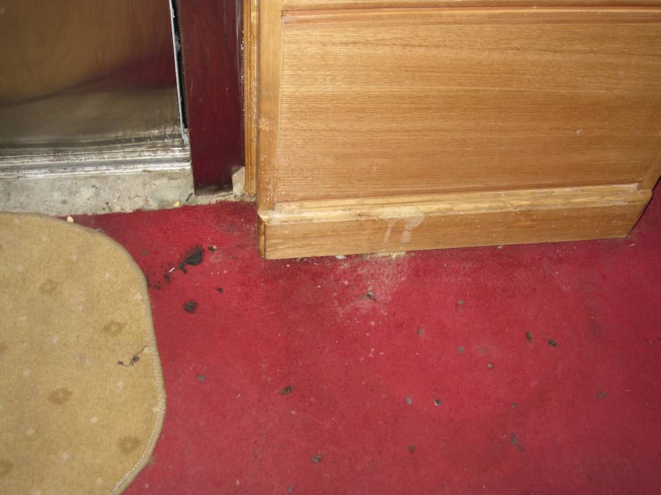 Brandflecken u. a.  Hor Moheb Hotel