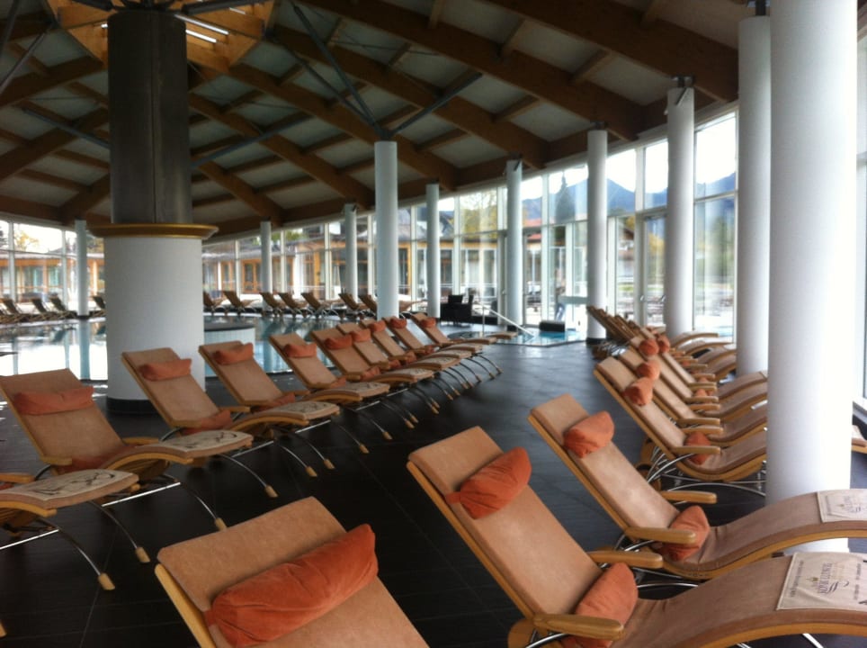 Unzählige Liegen, alles frei Hotel König Ludwig