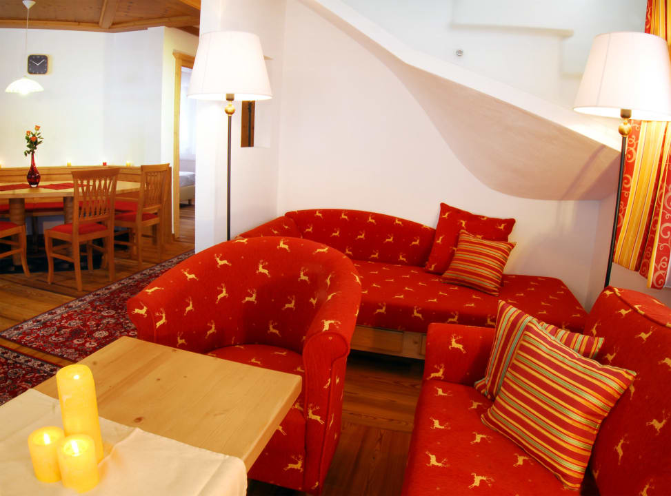 Wohnzimmer Alpenchalet Brücke