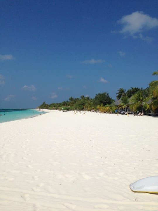 Blick von der landungsbrücke augehend Kuredu Island Resort & Spa