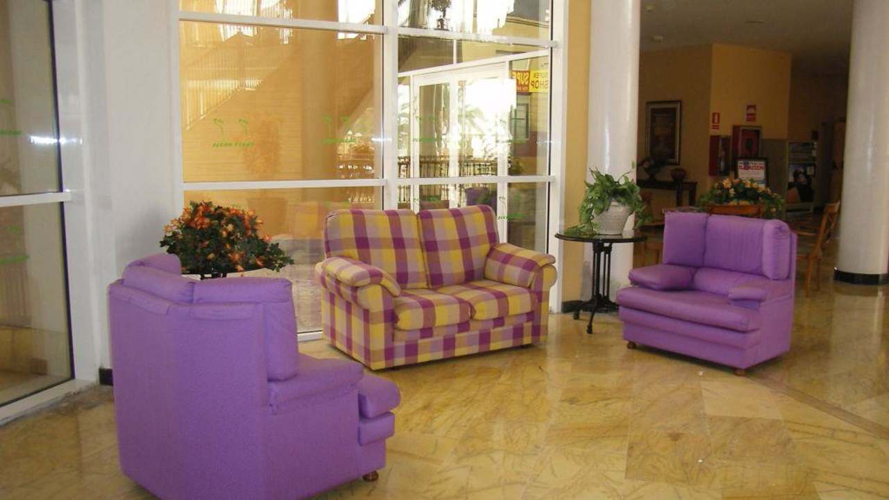 Lobby del hotel Chatur Playa Real Resort