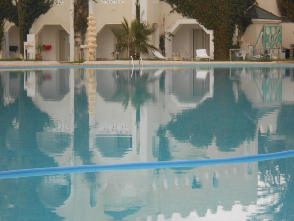 Tolle Spiegelung Mahdia Beach & Aquapark