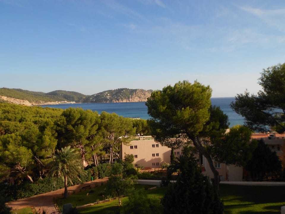 Aussicht vom Balkon Invisa Figueral Resort Cala Blanca