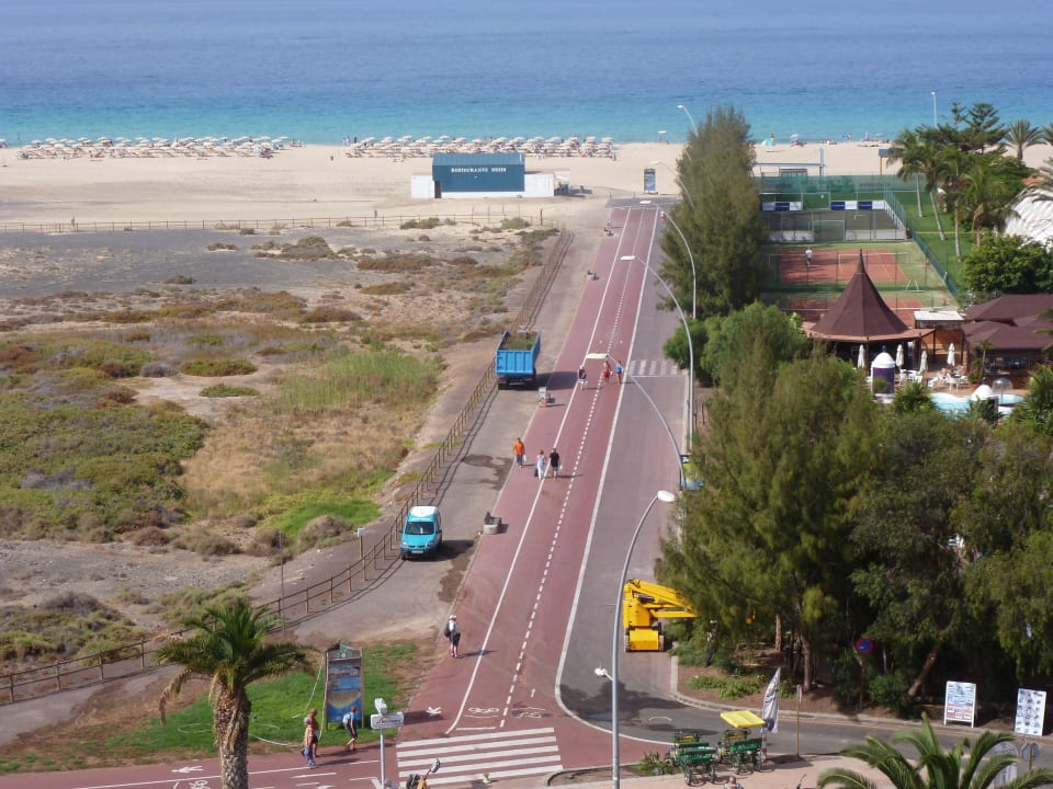 Weg zum Jandia Strand Servatur Alameda de Jandía