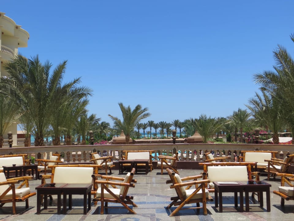 Ausblick von der Terrasse Riviera Aqua Park Resort