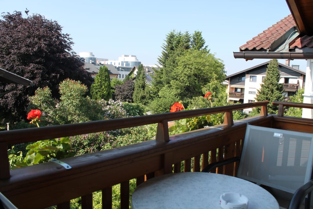 Ausblick vom Balkon Hotel Himmelreich