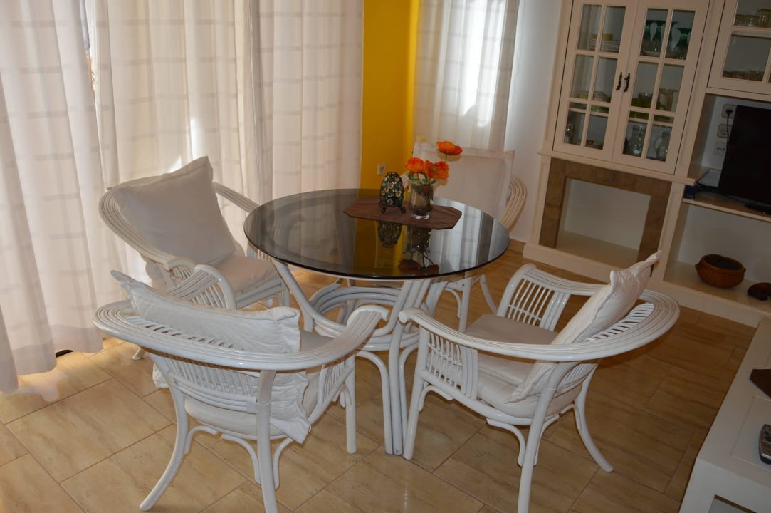 Eßplatz Ferienanlage El Jardin - Bungalow Casa Isabel