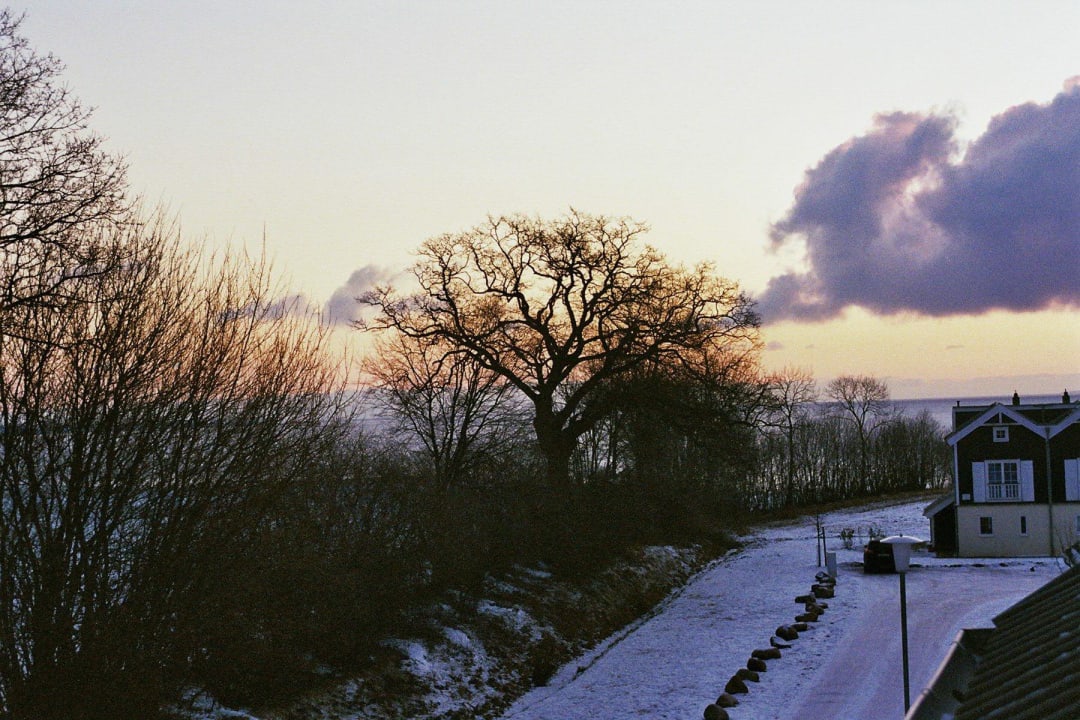 Blick vom Dachboden im Winter HANSA-PARK Resort am Meer