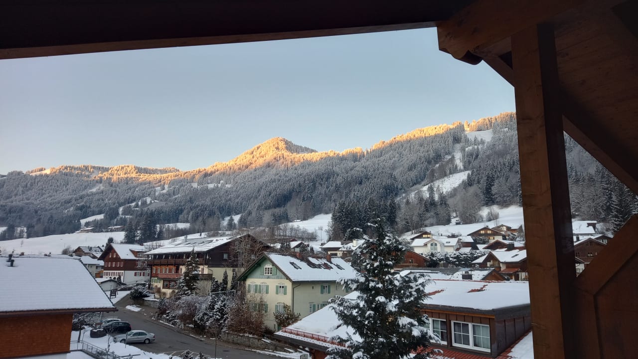 Ausblick Gästehaus Hörnerblick