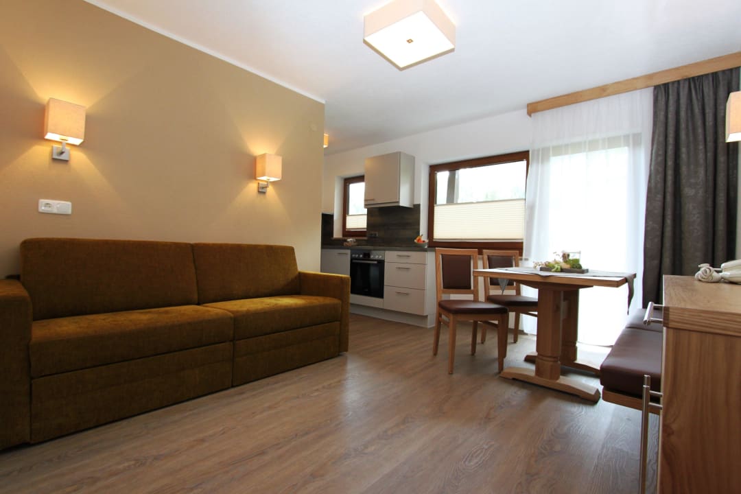 Wohnbereich Appartement Hotel Birkenhof Apart Garni