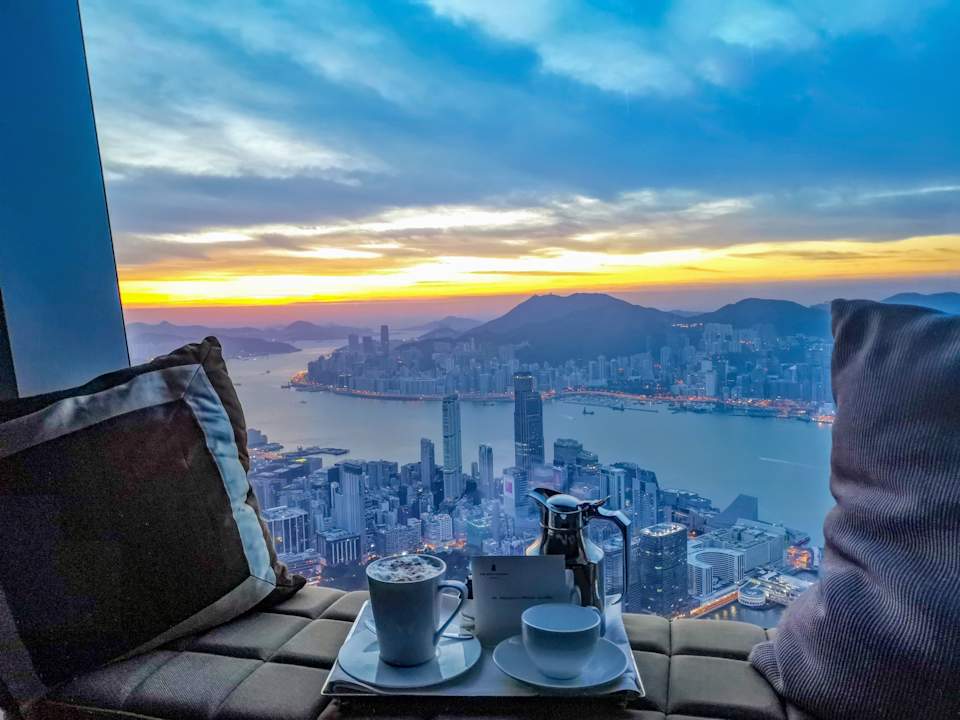 Ausblick Hotel The Ritz-Carlton Hongkong
