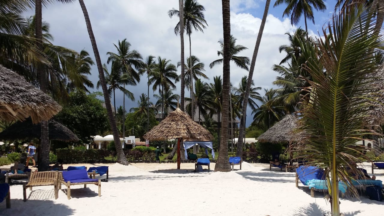 Blick vom Strand aus TUI Blue Bahari Zanzibar