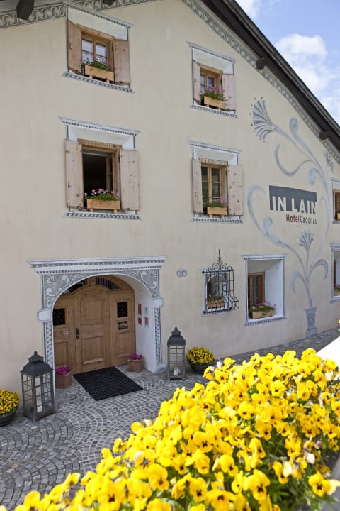 Außenansicht Relais & Châteaux IN LAIN Hotel Cadonau