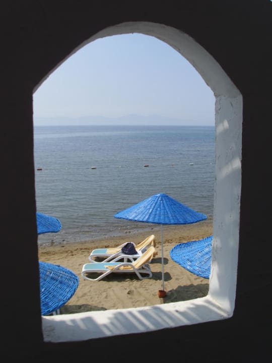 Ausblick vom Restaurant am Strand Paloma Pasha
