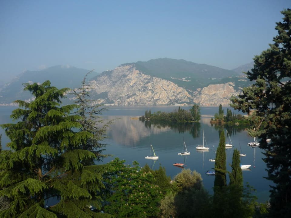 Ausblick von Zimmerbalkon Hotel Villa Orizzonte