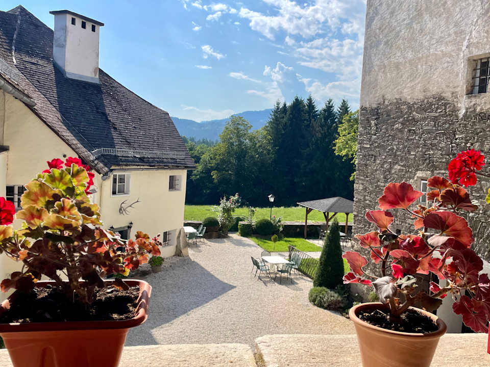 Ausblick Schloss Moosburg