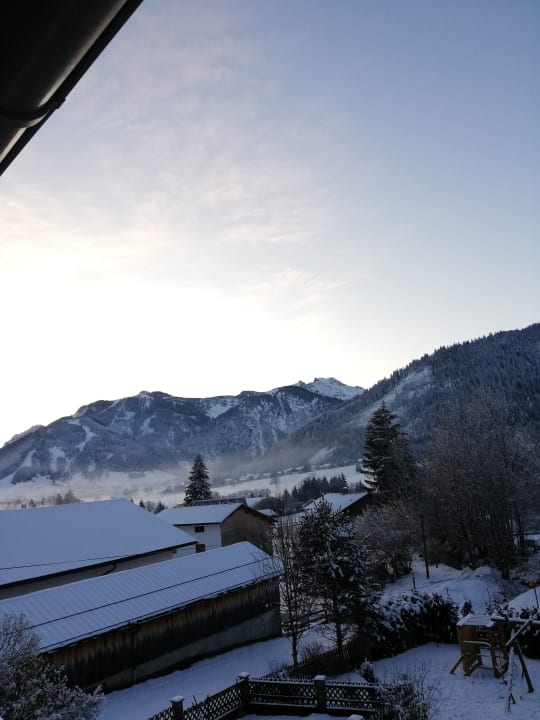 Ausblick Bauernhof Haus Waldesruh