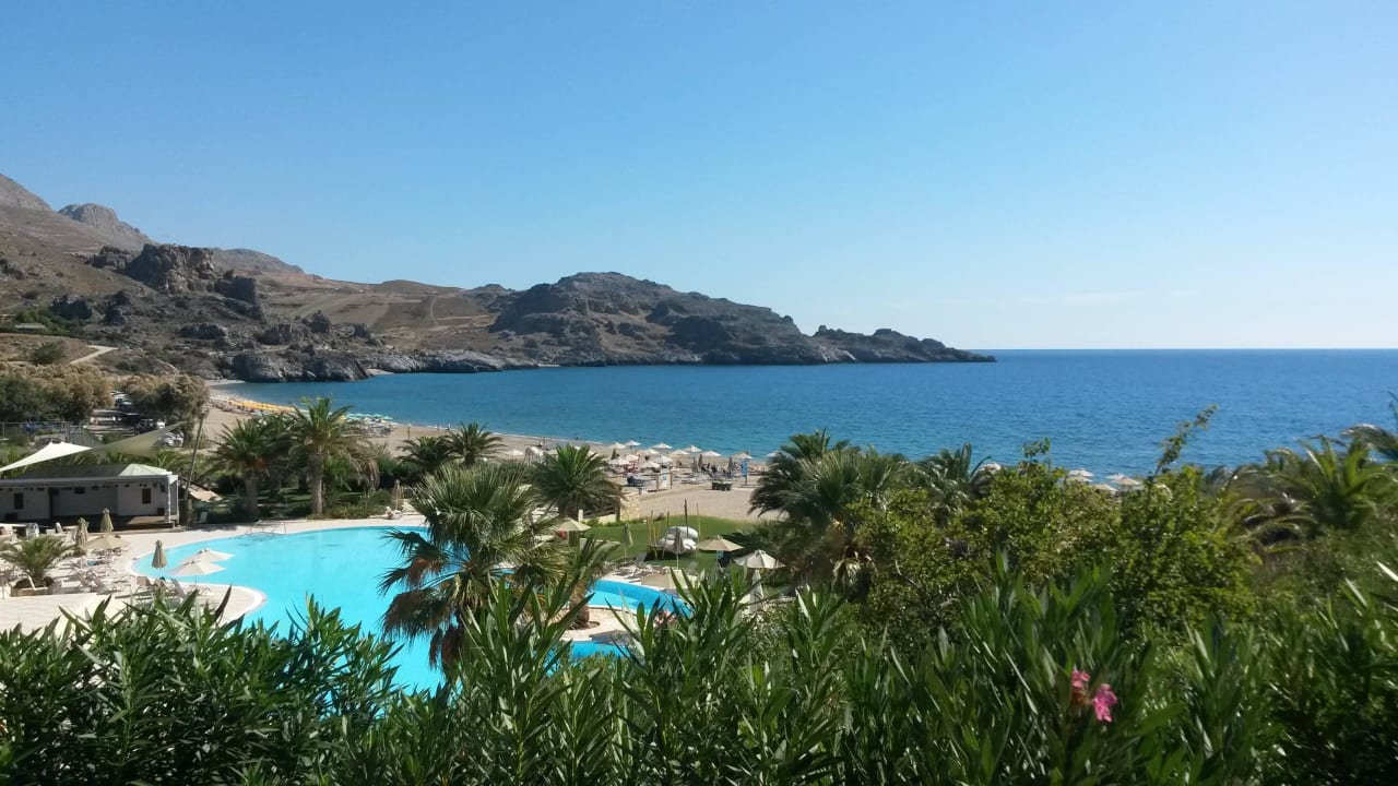 Pool und Bucht von Damnoni Hapimag Resort Damnoni