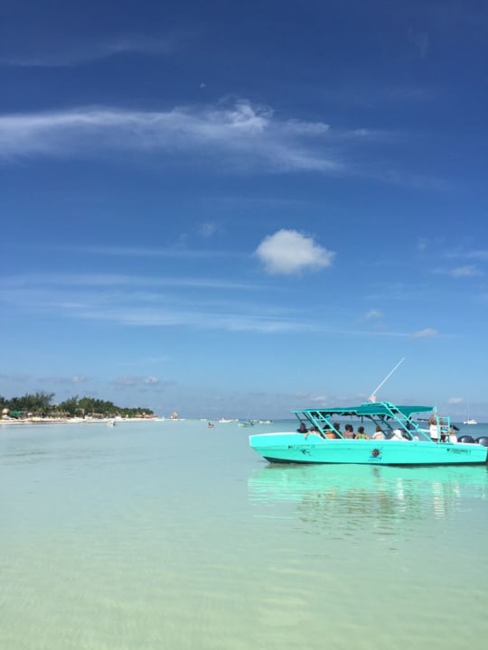 Blick vom Meer mit unbeschreiblichen Farben Villas HM Palapas del Mar