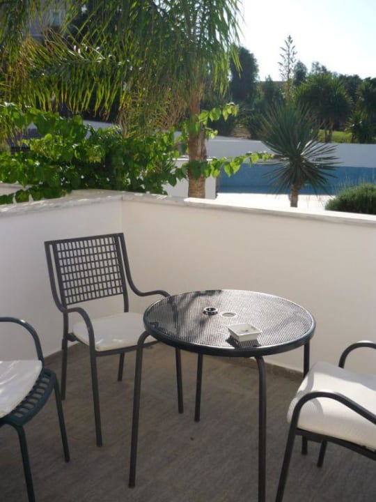 Unsere Terrasse Atlantica Marmari Palace