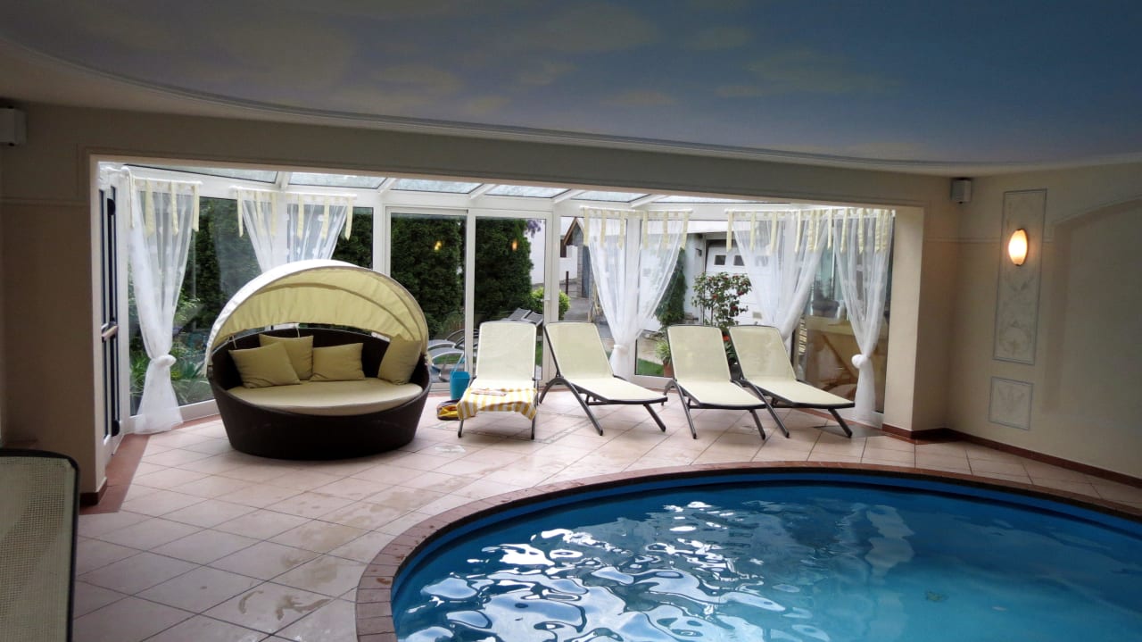 Schöner Pool Alpenhof Lodge Passeiertal