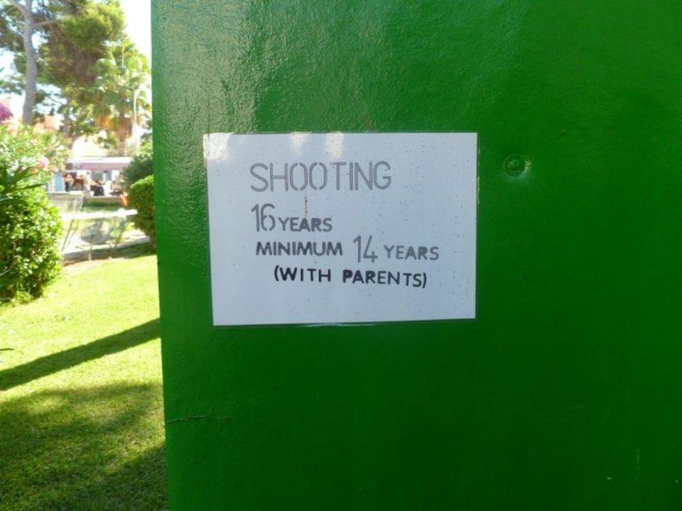 Animation - hier: Schießen ab 14 HSM Lago Park