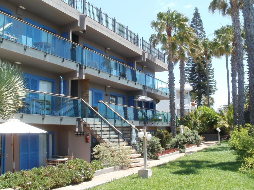 Außenansicht von der Meerseite (Rückseite) Las Tabaibas Appartements